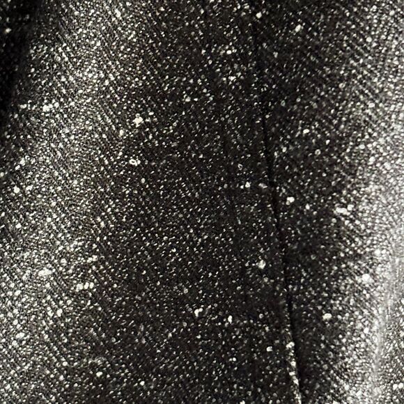 Connected Petite Blk Belted Shift Dress 10P Button Front Work to Evening Dress - Picture 8 of 9